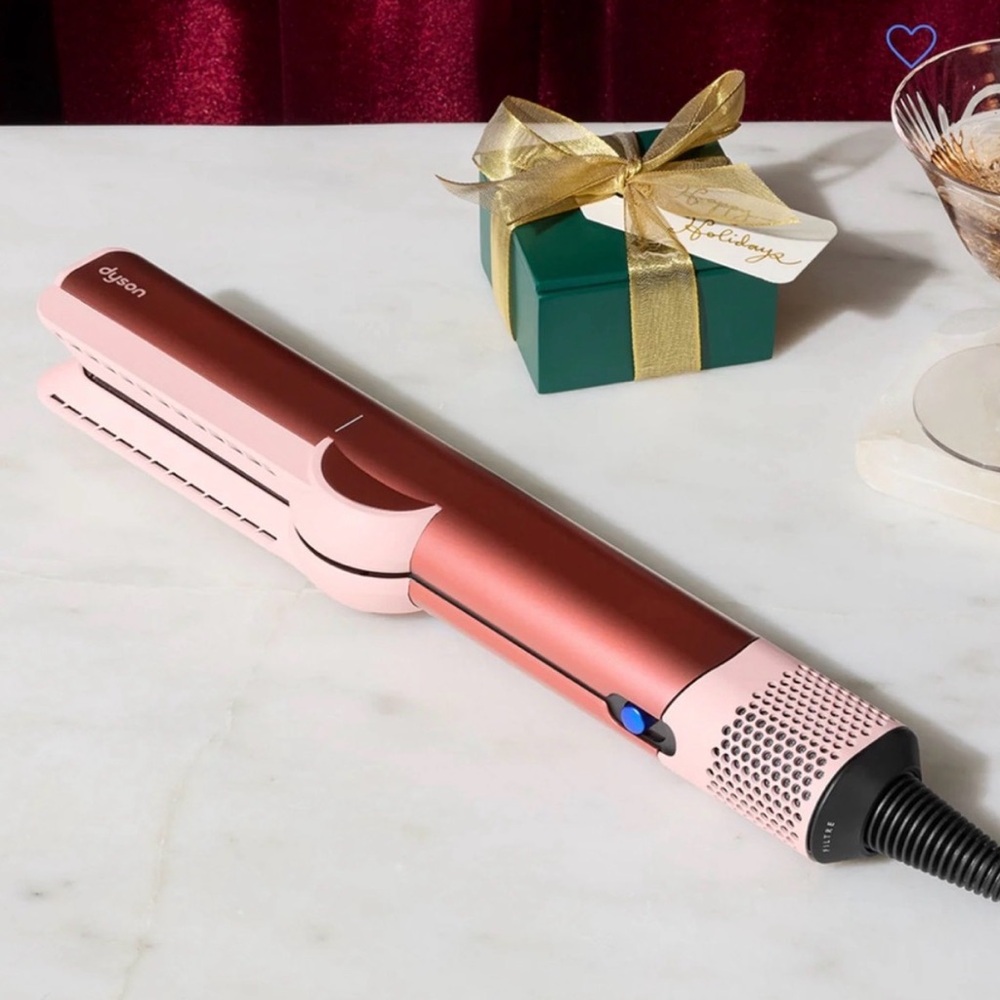 Dyson Airstrait Straightener – Strawberry Bronze / Blush Pink – LIKE NEW